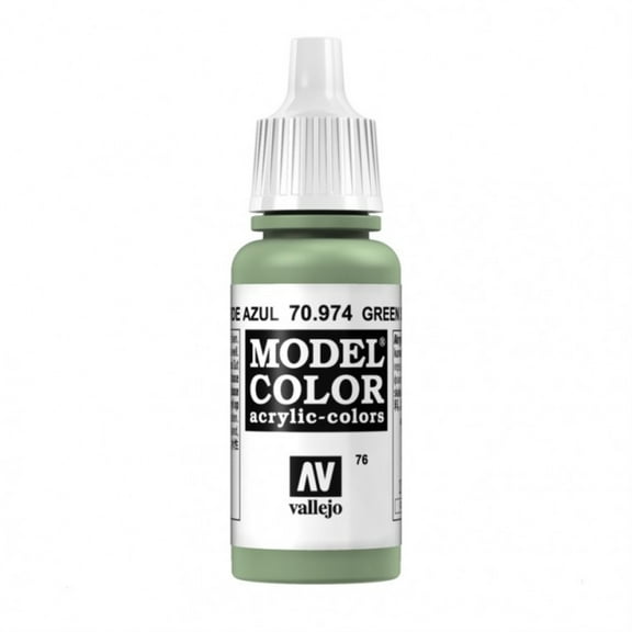 Vallejo 70974 Model Color 076 Green Sky Acrylic Paint 18ml