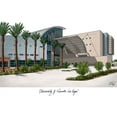 thumbnail image 2 of University of Nevada, Las Vegas 11w x 8.5h Manhattan Black Single Mat Gold Embossed Diploma Frame with Bonus Campus Images Lithograph (value savings at $59), 2 of 6