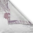 thumbnail image 3 of Ambesonne Nature Kitchen Curtains, Fall Earth Tones Autumn Leaf, 55"x30", Purple Lilac, 3 of 3