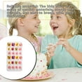 thumbnail image 3 of 1 Juego de envolturas navideñas para uñas, prensa en las uñas para niños, calcomanías artísticas para los dedos de los pies, herramienta de Pinceles de maquillaje y herramientas PNT-16-18 Qarigey  CE011468-18, 3 of 6