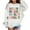 White, variant on Merry Christmas Sweatshirts for Girl 2025 Long Sleeve Crewneck Cute Holiday Graphic Sweatshirt Kids Pullover Tops