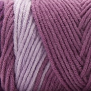 Loops & Threads Soft Classic Ombre Yarn - Ombre Yarn for Knitting, Crochet, Weaving, Arts & Crafts - Purple Ombre, Bulk 12 Pack