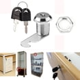 thumbnail image 3 of Scienceny Cerradura de puerta portátil con 2 llaves, segura y conveniente para manijas de puerta de casa, casillero de puertas interiores Herramientas y ferretería 10 piezas 20mm, 3 of 6