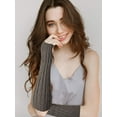 thumbnail image 3 of 4 Pairs Knitted Arm Warmers Gloves Winter Long Fingerless Gloves Thumb Hole Gloves Mittens for Women and Men, 3 of 5