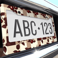thumbnail image 6 of 1 Pcs Cherries on License Plate Frame, License Plate Cover for Car Decorative Parts, Aluminum License Plate Bracket Holder Rust-Proof Weather-Proof for US Standard Car, 6 of 9