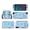 Color5, variant on Pokemon Switch 2 Skin Full Set Protective Vinyl Decal Stickers for Switch 2 Console, Joycons, Handle Grips & Dock | No Residue, Anti-Scratch
