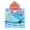 #05/Blue Mermaid, variant on 0-7T Beach Towel with Hood Boys Girls Hooded Towels Bath Robe for Toddler/Little Kids 24" x 48"