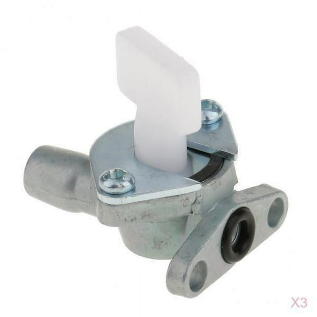 Interruptor de carburador de motor 3 uds para accesorios de motocicleta plateado