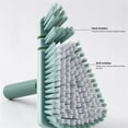 thumbnail image 4 of Cleaning Brush,Bendable Corner Scrub Brush Removable Triangle Brush Bendable Corner Scrub Brush Leading Edge Technology, 4 of 8