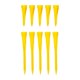 thumbnail image 1 of 10 Uds. de Tees de Golf, Clips para Tee, accesorios, herramienta de práctica ligera, accesorios de entrenamiento de Golf para interiores y exteriores Amarillo, 1 of 8