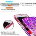 thumbnail image 2 of LeYi Ipod Touch 6th Generation, iPod Touch 7 Case, iPod Touch 5 Case with Tempered Glass Screen Protector [2 Pack] for Girls, LeYi Glitter Liquid Clear Case, Cute, 2 of 8