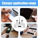 thumbnail image 5 of Adaptador de corriente USB de viaje de 3 puertos Cargador de teléfono móvil global Enchufe internacional del Reino Unido para iPhone y iPad, 5 of 6