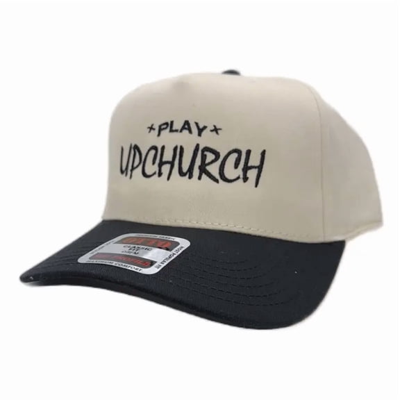 Play Upchurch Hat, Adjustable Snapback Baseball Cap with Embroidered Music Inspired Design, Stylish Casual Hat for Fans of Country Rap, Outdoor Events, Festivals and Everyday Streetwear
