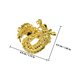 thumbnail image 5 of Greenadscape 4Ud Decorativos Para Servilletas Con Dragón En Metal Dorado Para Eventos, 5 of 6
