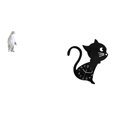 thumbnail image 1 of Escultura de pingüino,Escultura de pingüino para decoración nórdica del hogar,Adorno de mesa con estatua de animal,artesanía para decoración de dormitorio,Reloj de pared,Reloj de pared, 1 of 8