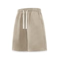 thumbnail image 2 of EOYWHK Workout Shorts for Men Built In Liner Relaxed Fit Men Gym Shorts Soft Lightweight Breathable Casual Activewear Daily Wear Outdoor Khaki, Size M, 2 of 9