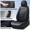 thumbnail image 3 of Fundas de Asiento Coverado SCU21 Juego Completo Cuero Napa Universal Impermeable, 3 of 5