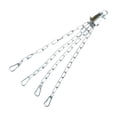 thumbnail image 1 of Cadena Giratoria para Saco de Boxeo, Cadenas de Hierro Colgantes de 4 Hebras, Giratorias de 53cm con 4 Ganchos a Presión, Cadena para Saco de Boxeo Pa, 1 of 8