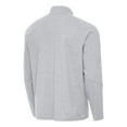 thumbnail image 3 of Men's Antigua Heather Gray St. Louis Blues  Raglan Hold-Up Full-Zip Tri-Blend Jacket, 3 of 3