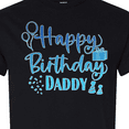 thumbnail image 4 of Inktastic Blue Happy Birthday Daddy T-Shirt, 4 of 5