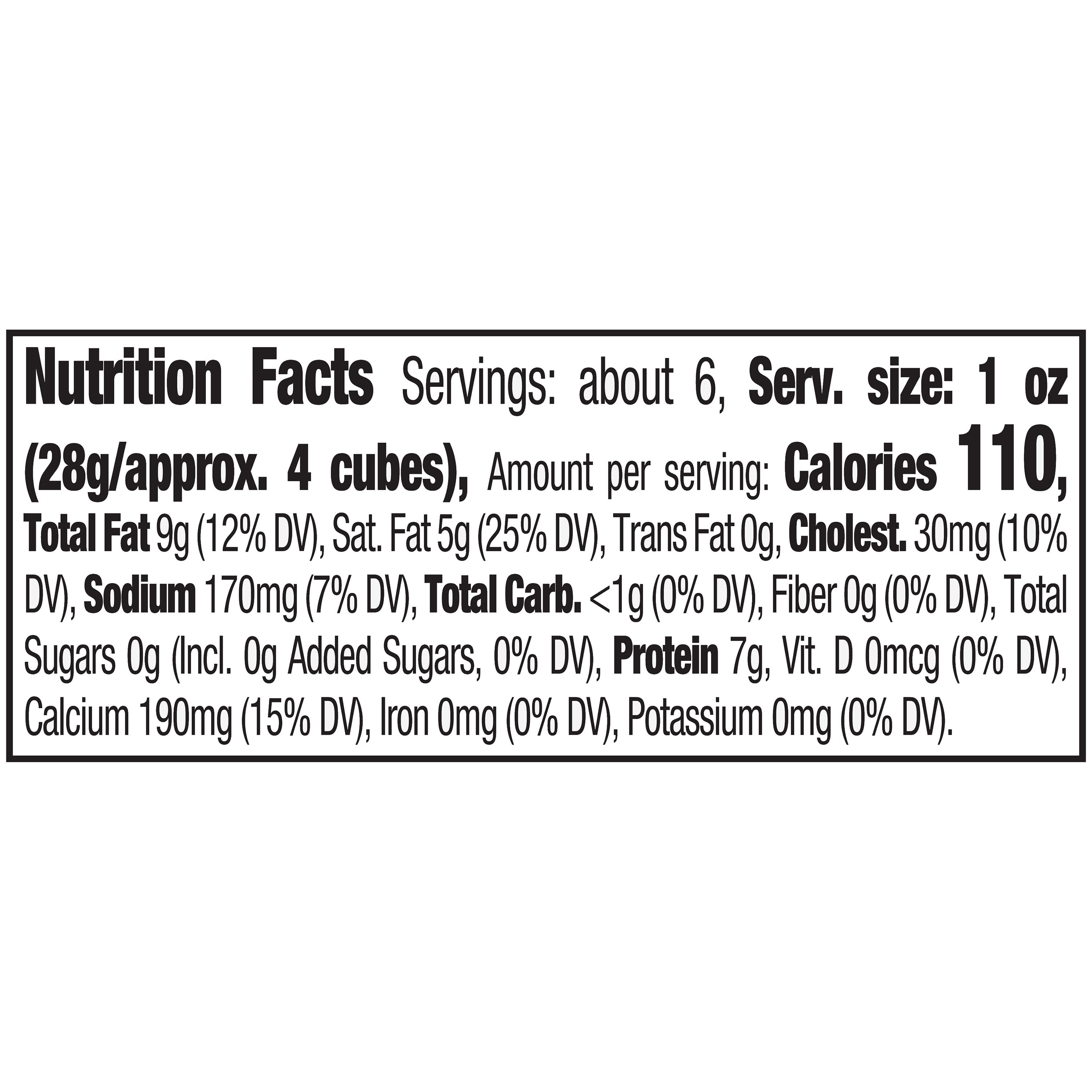 Marketside Colby Jack Cheese Cubes, 6 oz Plastic Cup (Refrigerated)