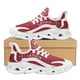 thumbnail image 1 of Zapatos con estampado de la bandera del país de Letonia en rojo y blanco para otoño e invierno, zapatillas de tenis para el trabajo, para correr, calzado ligero con cordones de malla, nuevo, 1 of 6