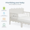 thumbnail image 4 of Dream On Me Maple Ridge Toddler Bed, Cannoli Cream, 4 of 8