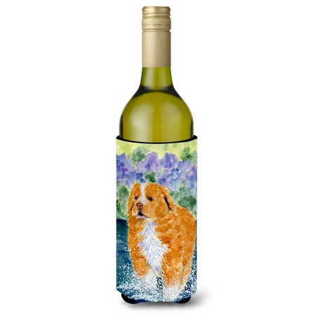 

Caroline s Treasures SS8619LITERK Nova Scotia Duck Toller Wine Bottle Hugger Wine Bottle multicolor