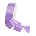 thumbnail image 4 of Cinta de tela de color liso, ancha y elegante, de satén, de 100 yardas, para ramos florales. Violeta, 4 of 9