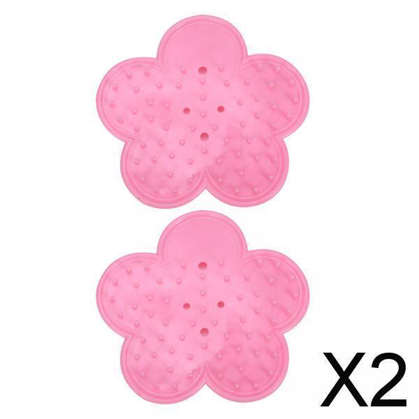 2x2 Piezas Herramienta De Mano Para Jardín Pelador De Hojas De Espinas Fácil De Usar Removedor De Espinas De Rosas Rosa