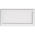 thumbnail image 1 of Ekena Millwork CMP24X12RE 12 x 24 in. Rectangle Architectural Grade PVC Médaillon de Plafond Contemporain, 1 of 4