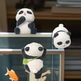 thumbnail image 3 of Resin Cute Panda - Climbing Tank Small Ornaments Cartoon Panda，Fish Tank Aquascape Decorative Hanging Micro Landscape Planter Hanging Ornaments, for Gift, 3 of 5