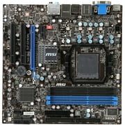 MSI 760GM-E51 (FX) Desktop Motherboard, AMD Chipset, Socket AM3+, Micro ATX