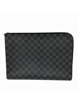 Authenticated Used Louis Vuitton Damier Graphite LV Dragonne