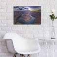 thumbnail image 5 of Luxe Metal Art 'Utah - Horsehoe Bend' by Luxe Portfolio, Metal Wall Art, 24"x16", 5 of 8