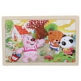 thumbnail image 1 of Wooden Puzzles Toddler Toys Gifts For 1 2 3 Year Old Boys Girls Toddler Sensory Toy, 1 of 1