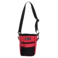 thumbnail image 2 of Bolsa de Entrenamiento para Mascotas Salvador 2x color rojo negro con Correa para El Hombro ajustable, 2 of 10