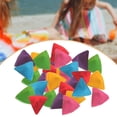 thumbnail image 4 of Juego de 30 bolsas de arena triangulares para niños, mini bolsas de arena para aprender colores, para actividades al aire libre,, 4 of 9