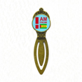 thumbnail image 1 of I Am From Sao Tome Principe Bookmark Retro Office Label Page Marker, 1 of 4