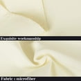thumbnail image 2 of King Pillowcases Set of 2, 100% Brushed Microfiber, Soft and Cozy, Wrinkle, Fade, Stain Resistant with Envelope Closure, 20 x 40 Inches, Ivory, 2 of 7
