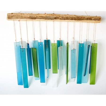 Backyard Patio Landscaping Ideas We Love Hummingbirds Beautiful Seaglass & Driftwood Wind Chimes - Looks Great in Backyard and Gardens - Perfect Gift Idea for Your Loved Ones! ()