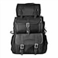thumbnail image 3 of Motorcycle Sissy Bar Bag - Weather Proof Black Motorcycle Luggage Bag with Multiple Storage Compartments, Adjustable Mounting Rig, Removable Rain Cover, 3 of 4