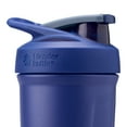 thumbnail image 3 of BlenderBottle Strada Stainless Steel Shaker Bottle, 24 oz, Insulated, Leakproof Flip Cap, Whisk Ball, BPA-Free, Blue, 3 of 3