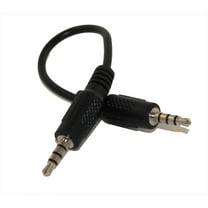 6inch 3.5mm 4 Conductor TRRS OMTP Male to 4 Conduct TRRS CTIA Male Adapter