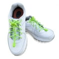 thumbnail image 2 of Stretch Elastic Shoelaces with Tension Locks - 39 Inches, Green (1 Pair = 2 Laces), 2 of 10