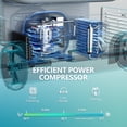 thumbnail image 5 of Refrigerador Portátil EUHOMY CFU-75 Compresor 12V 24V 110V 240V 75L Ruedas, 5 of 5