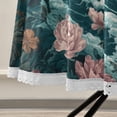 thumbnail image 5 of Round Outdoor Tablecloth 60 Inch Dining Table Cover with Lace Trim & Umbrella Hole for Outside Party Camping Elegant Nautical Scene, 5 of 8