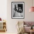 thumbnail image 3 of Historic Framed Print, Walpi maidens. Hopi, 17-7/8" x 21-7/8", 3 of 9