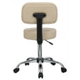 thumbnail image 5 of Boss Office Products Medical Spa Rolling Mid-Back Desk Stool, Beige, 5 of 7