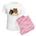 thumbnail image 6 of CafePress - Rough Collie Women's Light Pajamas - Women's Short Sleeve Print T-Shirt and Pants Light Cotton Pajama Set, 6 of 7